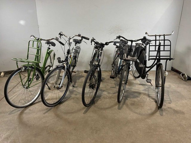 Stadsfiets (5x) - afbeelding 1 van  5