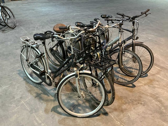Stadsfiets (5x) - afbeelding 1 van  9