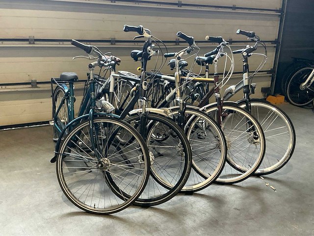 Stadsfiets (5x) - afbeelding 1 van  9