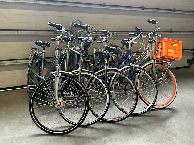 Stadsfiets (5x) - afbeelding 1 van  7