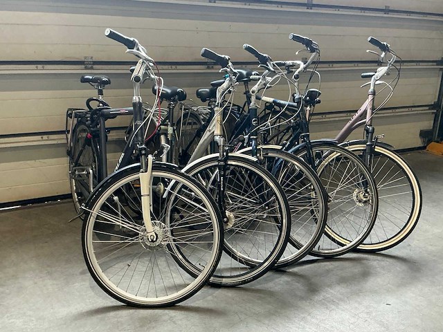 Stadsfiets (5x) - afbeelding 1 van  7