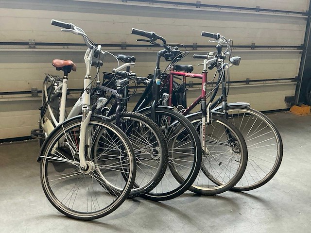 Stadsfiets (5x) - afbeelding 1 van  6