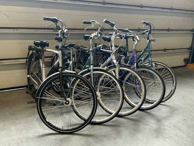 Stadsfiets (5x) - afbeelding 1 van  4