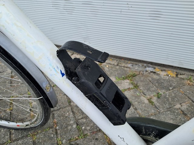 Stadsfiets, wit - afbeelding 2 van  13