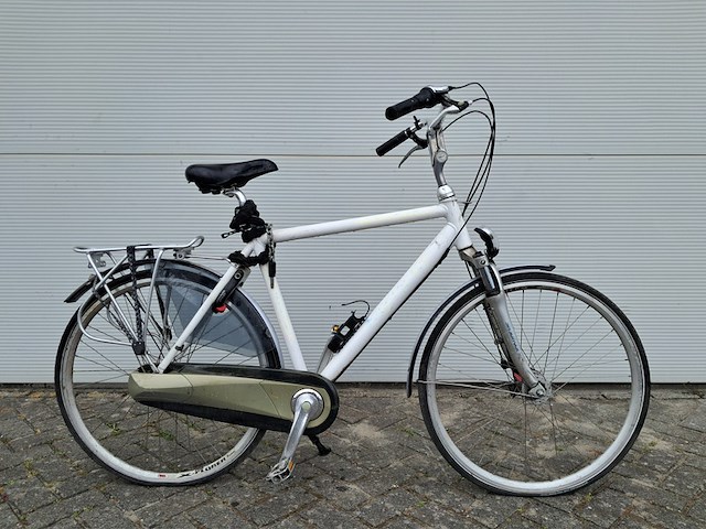 Stadsfiets, wit - afbeelding 1 van  13