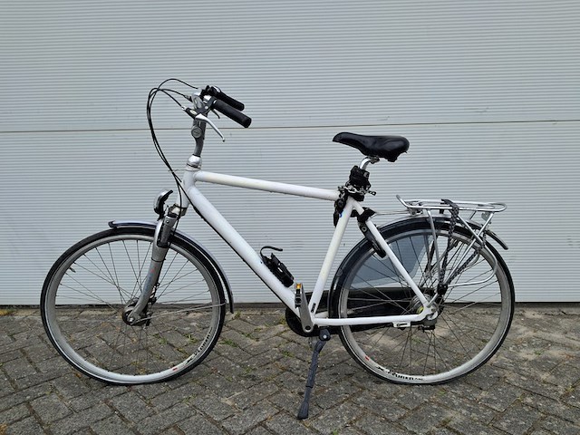 Stadsfiets, wit - afbeelding 6 van  13