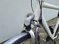 Stadsfiets, wit - afbeelding 11 van  13