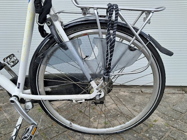 Stadsfiets, wit - afbeelding 2 van  14