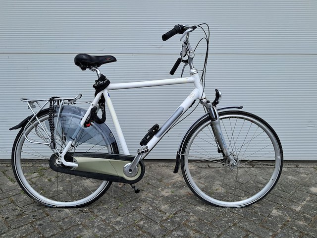 Stadsfiets, wit - afbeelding 1 van  14