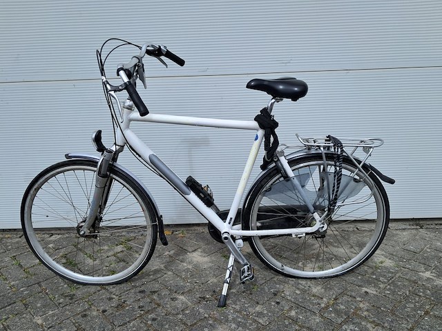 Stadsfiets, wit - afbeelding 7 van  14