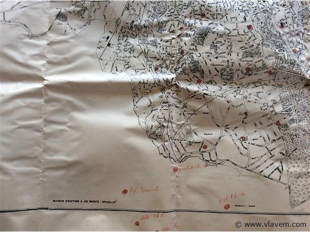 Stadskaart brussel j'50? - afbeelding 3 van  3