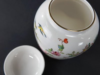 Staffordshire engels porseleinen dekselpot. decor pagoda - afbeelding 4 van  5