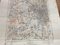 Stafkaart gent 1944. - afbeelding 1 van  4