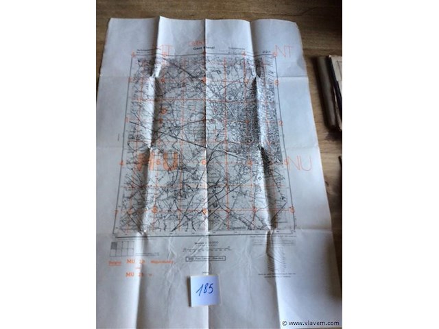 Stafkaart gent - afbeelding 1 van  5