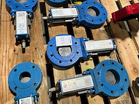 Stafsjö pneumatische schuifafsluiter (7x) - afbeelding 2 van  3