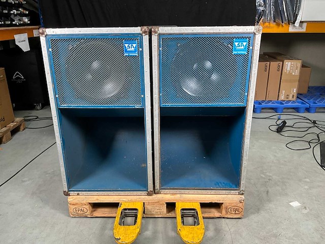 Stage accompany slide bass horn 15-inch bass speaker (2x) - afbeelding 2 van  8