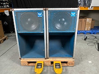 Stage accompany slide bass horn 15-inch bass speaker (2x) - afbeelding 2 van  8