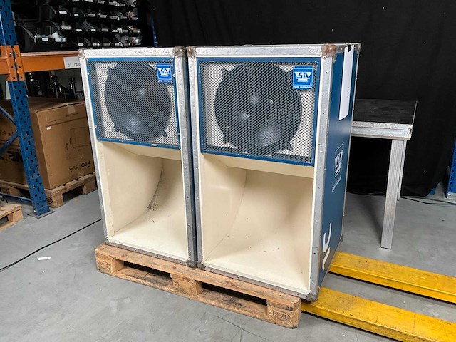 Stage accompany slide bass horn 15-inch bass speaker (2x) - afbeelding 1 van  7
