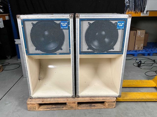 Stage accompany slide bass horn 15-inch bass speaker (2x) - afbeelding 2 van  7