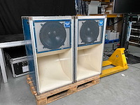 Stage accompany slide bass horn 15-inch bass speaker (2x) - afbeelding 3 van  7