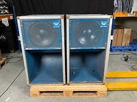 Stage accompany slide bass horn 15-inch bass speaker (2x) - afbeelding 2 van  8