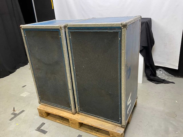 Stage accompany slide bass horn 15-inch bass speaker (2x) - afbeelding 1 van  6