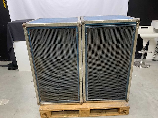 Stage accompany slide bass horn 15-inch bass speaker (2x) - afbeelding 2 van  6