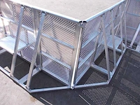 Stagebarrier hoek (4x)