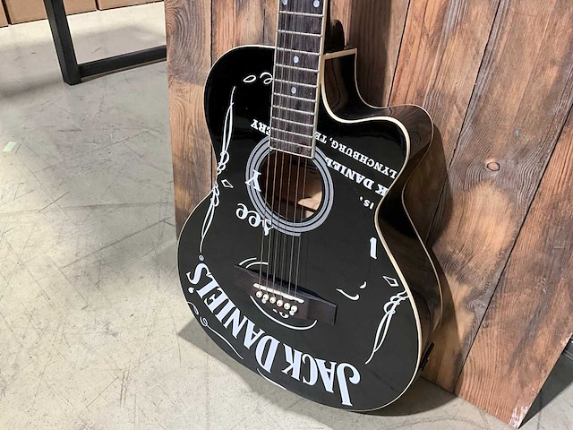 Stagg jack daniels gitaar akoestisch - afbeelding 2 van  4