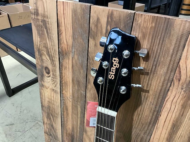 Stagg jack daniels gitaar akoestisch - afbeelding 3 van  4