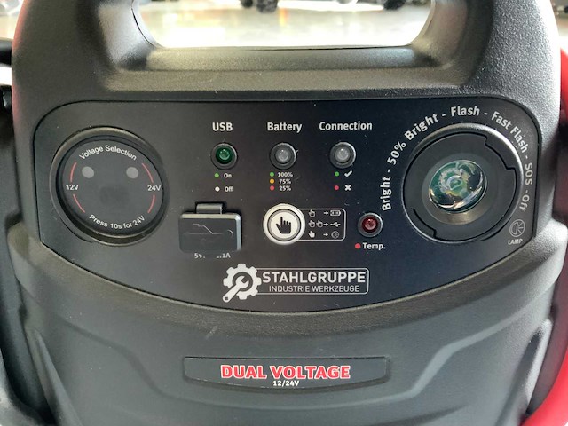 Stahgruppe sg2400 startbooster 12v - 24v - 2026 - afbeelding 2 van  3