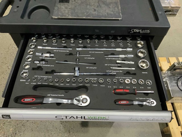 Stahl werk gereedschapswagen - afbeelding 2 van  7