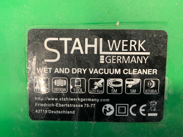 Stahl werk industriële stofzuiger - afbeelding 2 van  3