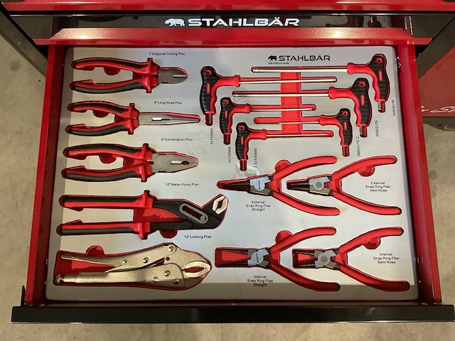 Stahlbär - 2025 - deutschland jumbo zw/rd - gereedschapswagen - afbeelding 8 van  18