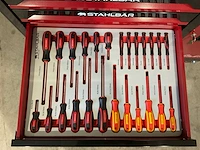 Stahlbär deutschland jumbo st007b-new-red gereedschapswagen - afbeelding 7 van  18