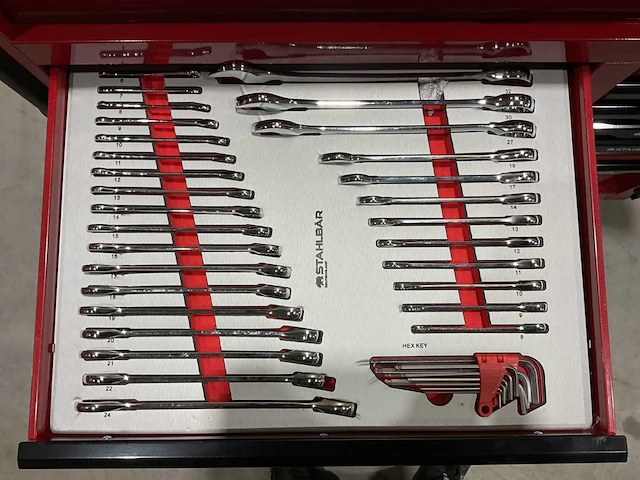 Stahlbär deutschland xxxl pro st009-rd gereedschapswagen - afbeelding 2 van  22