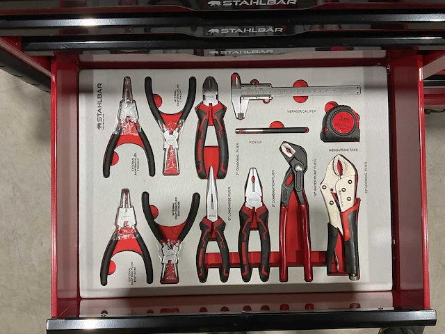 Stahlbär deutschland xxxl pro st009-rd gereedschapswagen - afbeelding 6 van  22