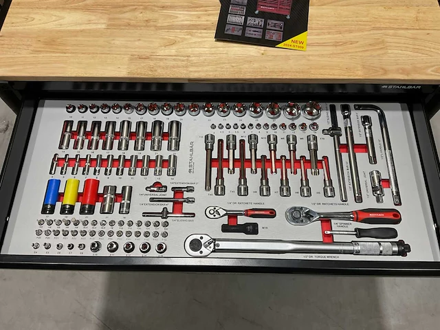 Stahlbär deutschland xxxl pro st009-zw gereedschapswagen - afbeelding 2 van  23