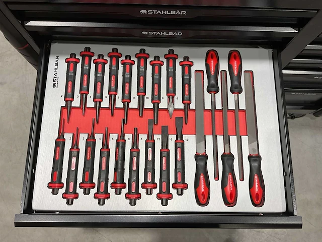 Stahlbär deutschland xxxl pro st009-zw gereedschapswagen - afbeelding 5 van  23