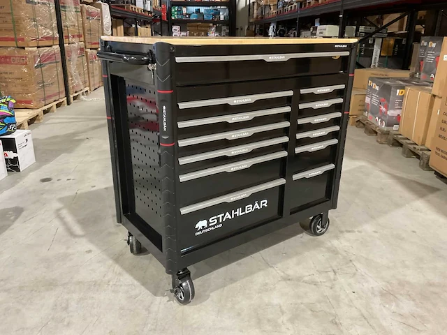 Stahlbär deutschland xxxl pro st009-zw gereedschapswagen - afbeelding 1 van  21