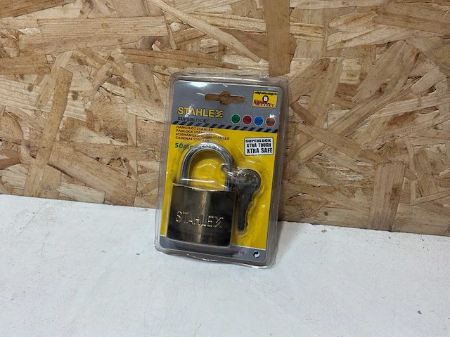 Stahlex hangslot 50 mm (5x) - afbeelding 2 van  6
