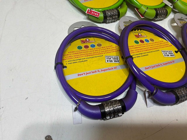 Stahlex kabel cijferslot (6x) - afbeelding 7 van  8