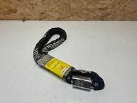 Stahlex kettingslot - zwart - 120 cm - 2 sleutels (2x) - afbeelding 1 van  9