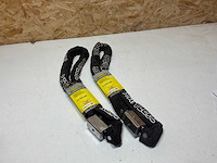 Stahlex kettingslot - zwart - 120 cm - 2 sleutels (2x) - afbeelding 2 van  2