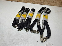 Stahlex kettingslot - zwart (5x) - afbeelding 6 van  6