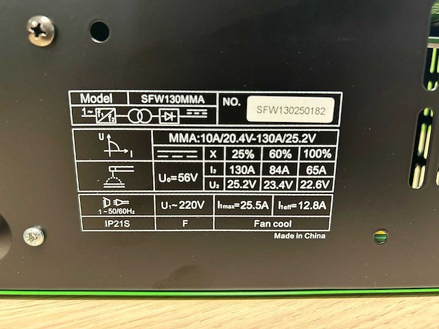 Stahlfest - 2025 - sfw130mma - elektrode lasapparaat - afbeelding 3 van  4
