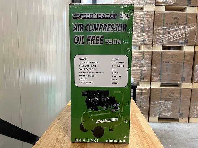 Stahlfest 24 liter olievrije compressor - afbeelding 3 van  4