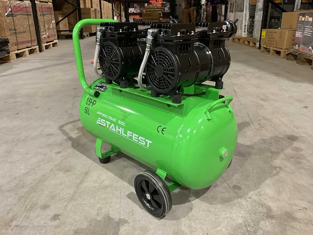 Stahlfest 50l olievrije compressor - afbeelding 11 van  14