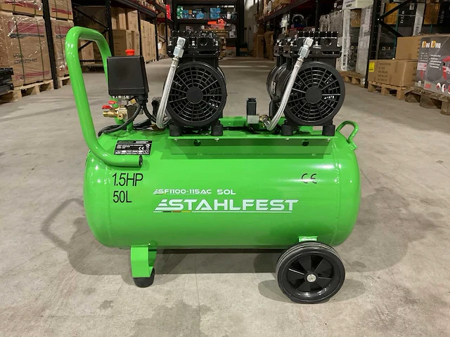 Stahlfest 50l olievrije compressor - afbeelding 12 van  14
