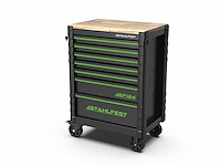 Stahlfest gereedschapswagen 6 lades gevuld sf124 - afbeelding 1 van  8